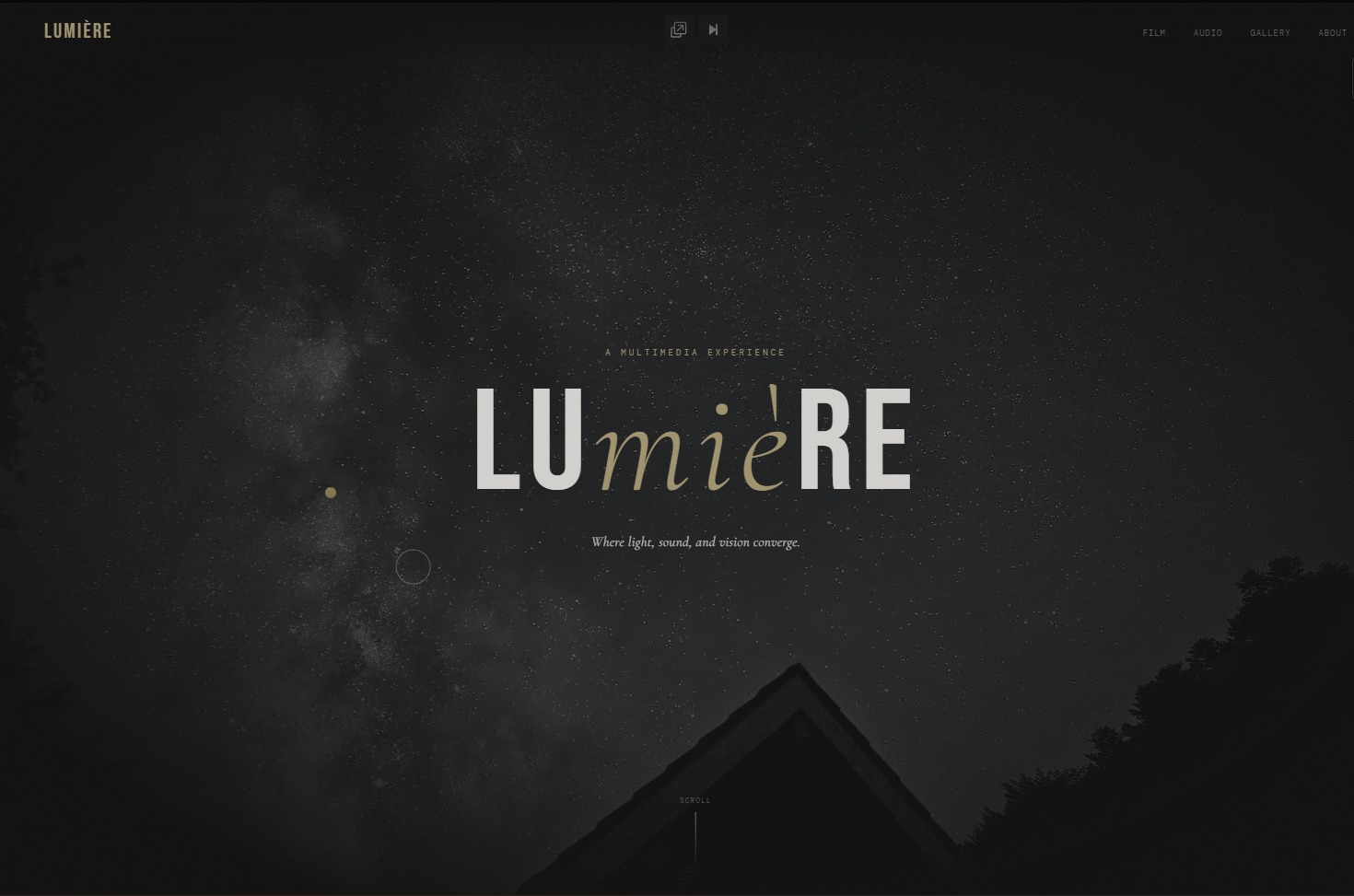 Lumiere project screenshot